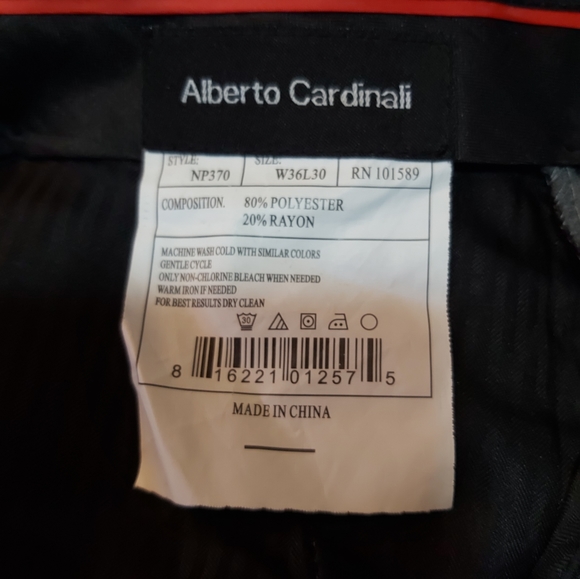 Alberto Cardinali Dress Pants - Picture 3 of 3